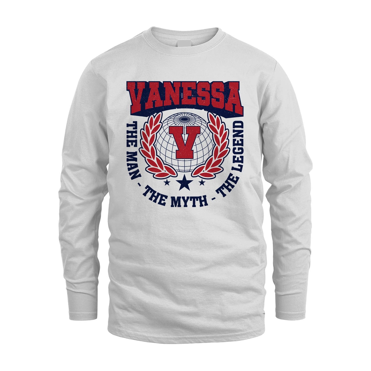 The Man The Myth The Legend Logo Shirt VANESSA M1-30