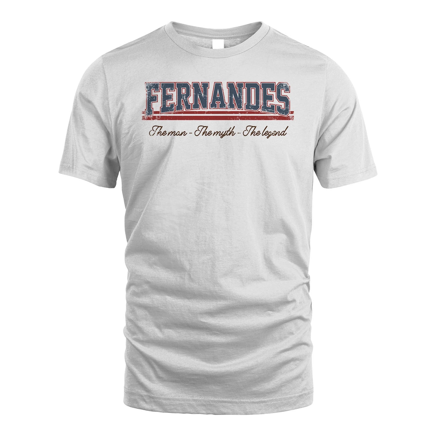 The Man The Myth The Legend Vintage Shirt FERNANDES M1-6