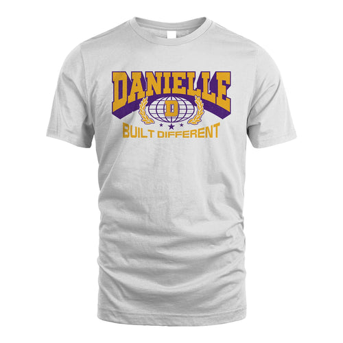 Your Name Built Different Sporty Shirt DANIELLE M1-32
