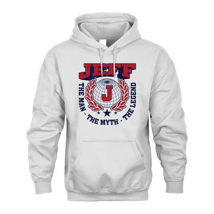 The Man The Myth The Legend Logo Shirt JEFF M1-30