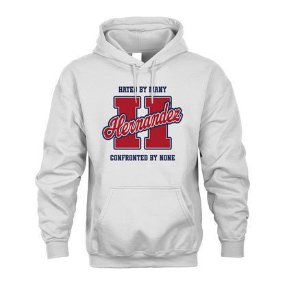 Hated By Many Confronted By None Personalized Name Shirt HERNANDEZ M1-8