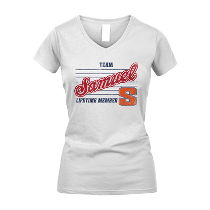 Team Your Name Lifetime Member Vintage Shirt SAMUEL M1-24