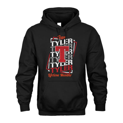 Team Your Name Lifetime Member Sporty Shirt TYLER M1-25