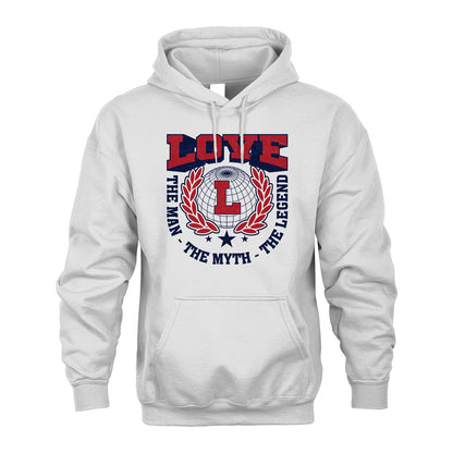 The Man The Myth The Legend Logo Shirt LOVE M1-30