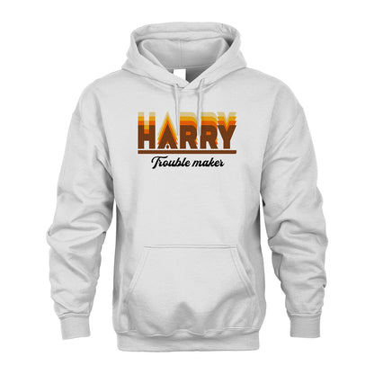 Your Name Trouble Maker Funny Shirt HARRY M1-34