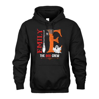 The Boo Crew Halloween With Your Name Shirt EMILY M1-23