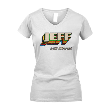 Your Name Built Different Retro Shirt JEFF M1-26