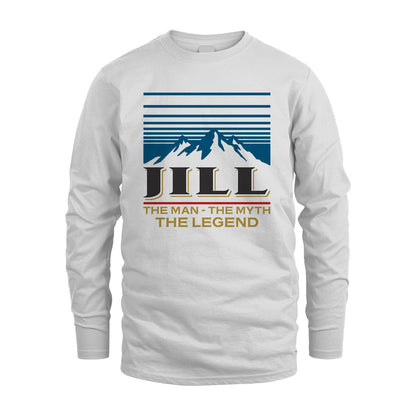 The Man The Myth The Legend Vintage Mountain Shirt JILL M1-19