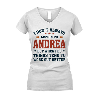 I Don't Always Listen To... ANDREA M1-2