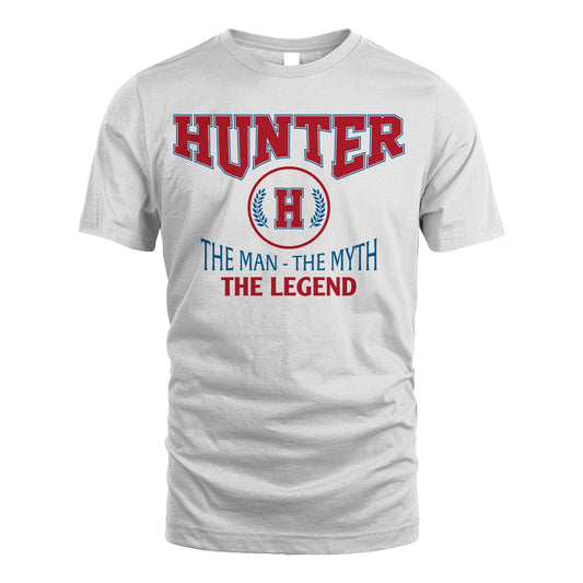 The Man The Myth The Legend Jet Style Shirt HUNTER M1-9