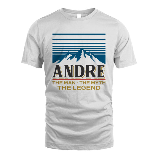 The Man The Myth The Legend Vintage Mountain Shirt ANDRE M1-19