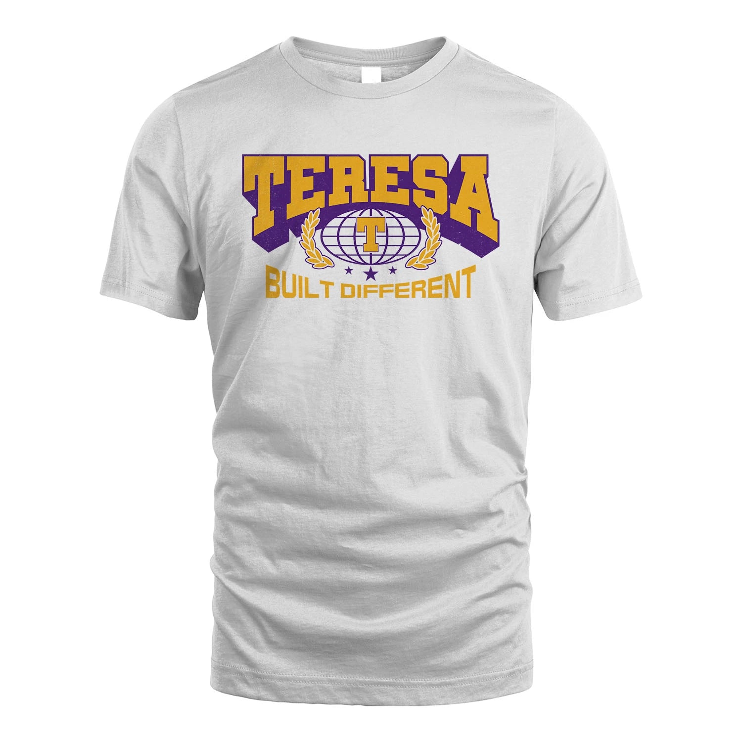 Your Name Built Different Sporty Shirt TERESA M1-32