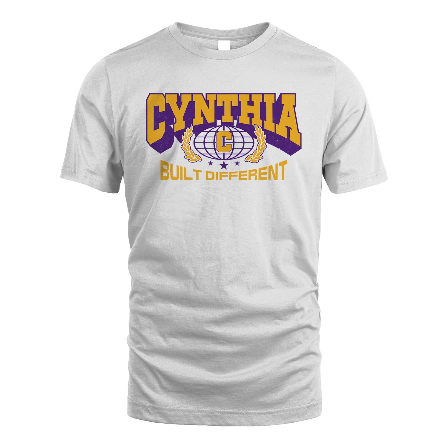 Your Name Built Different Sporty Shirt CYNTHIA M1-32