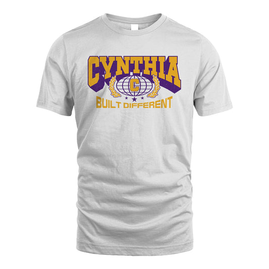 Your Name Built Different Sporty Shirt CYNTHIA M1-32