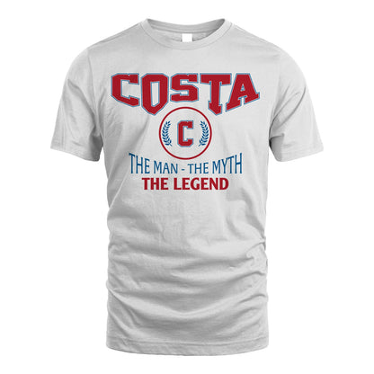 The Man The Myth The Legend Jet Style Shirt COSTA M1-9