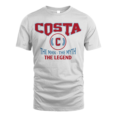 The Man The Myth The Legend Jet Style Shirt COSTA M1-9