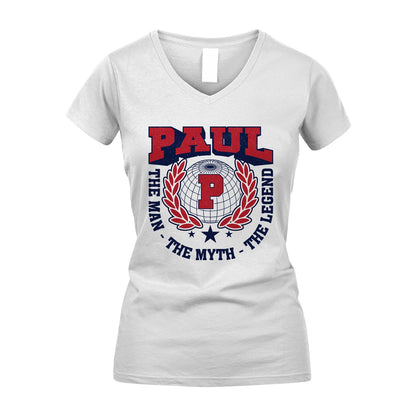 The Man The Myth The Legend Logo Shirt PAUL M1-30