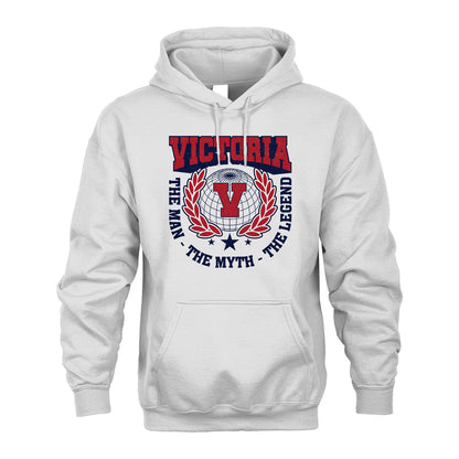 The Man The Myth The Legend Logo Shirt VICTORIA M1-30