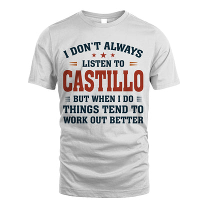I Don't Always Listen To... CASTILLO M1-2