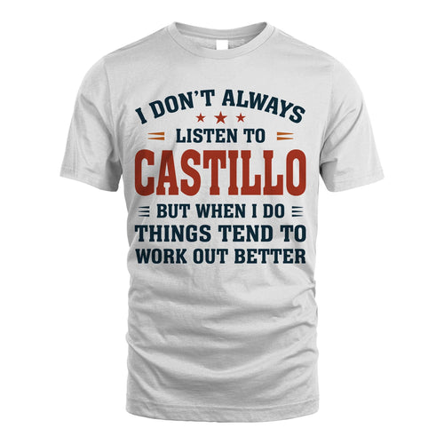 I Don't Always Listen To... CASTILLO M1-2