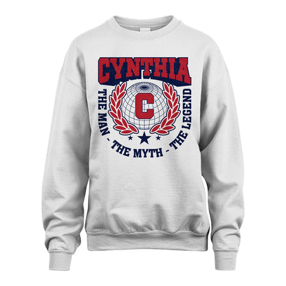 The Man The Myth The Legend Logo Shirt CYNTHIA M1-30