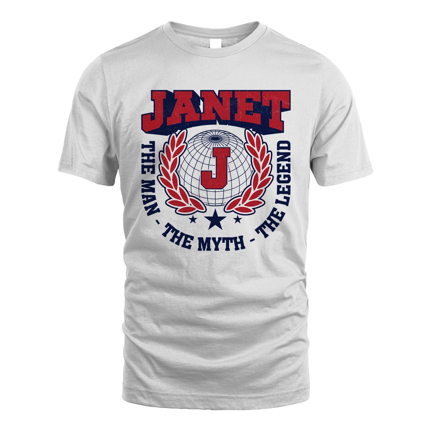 The Man The Myth The Legend Logo Shirt JANET M1-30