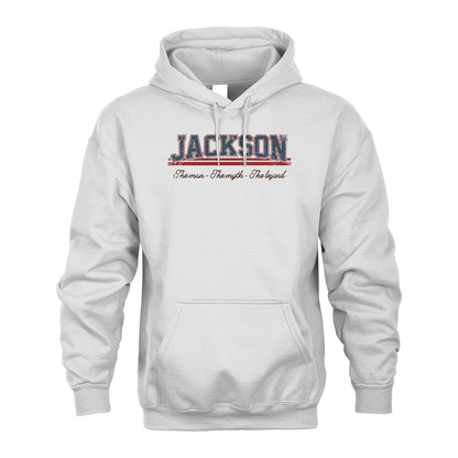 The Man The Myth The Legend Vintage Shirt JACKSON M1-6