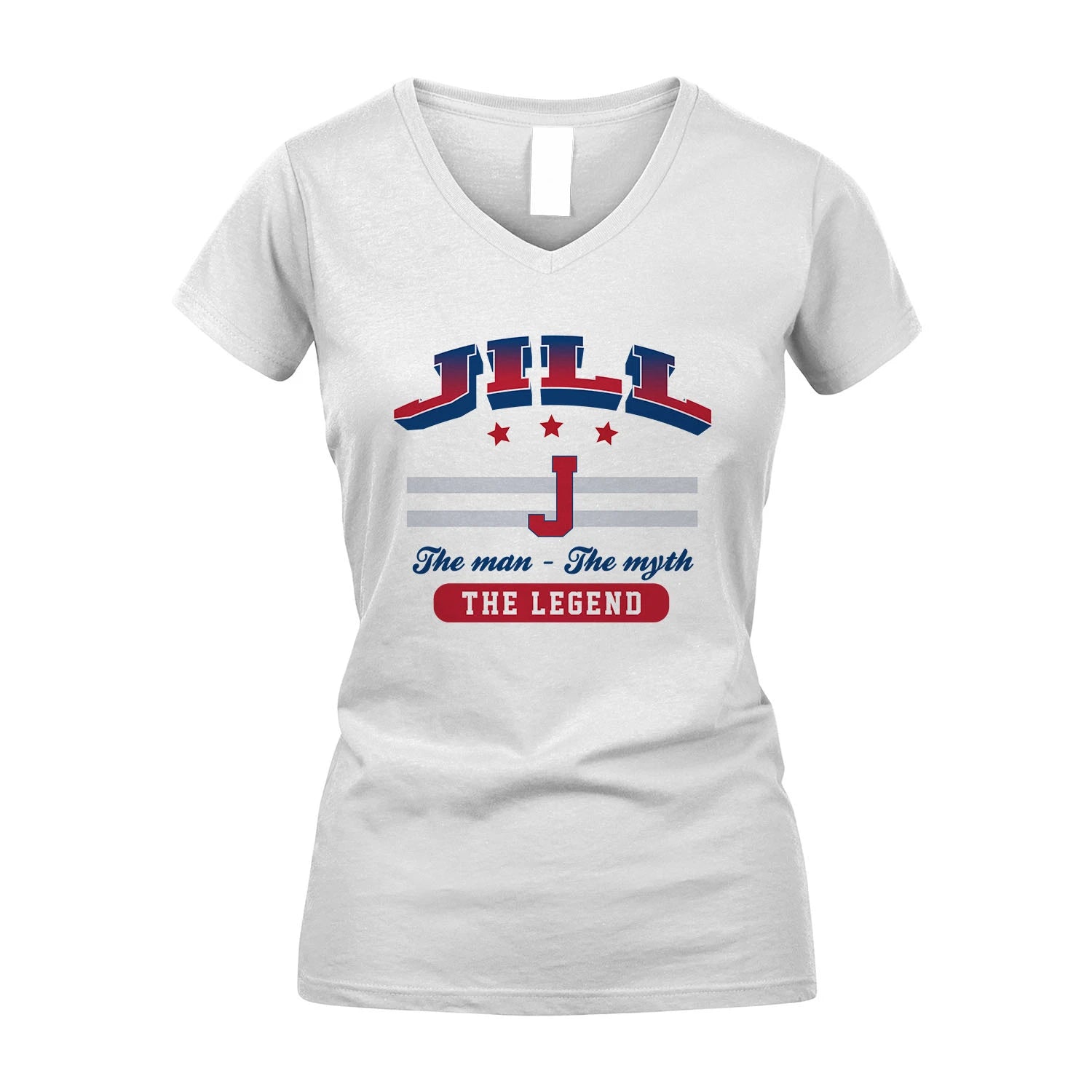 The Man The Myth The Legend With Your Name Shirt JILL M1-35