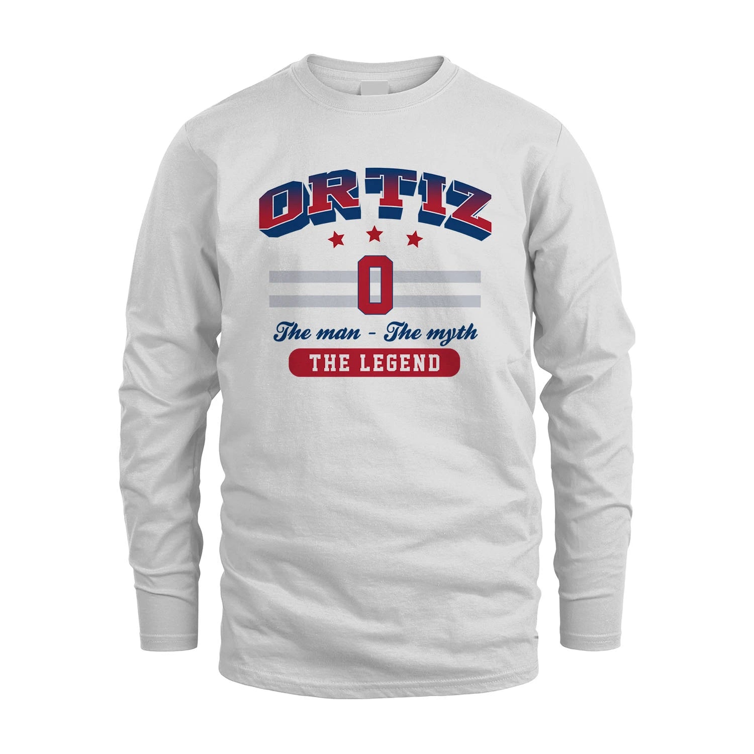 The Man The Myth The Legend With Your Name Shirt ORTIZ M1-35