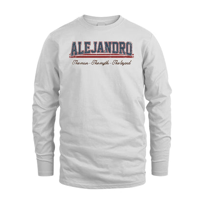 The Man The Myth The Legend Vintage Shirt ALEJANDRO M1-6