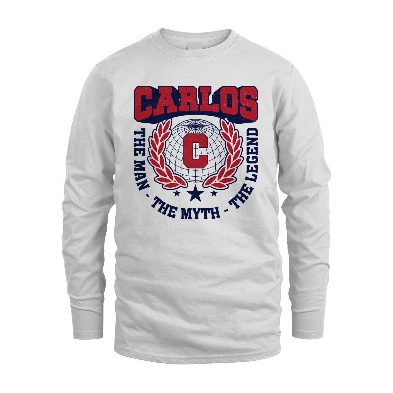 The Man The Myth The Legend Logo Shirt CARLOS M1-30