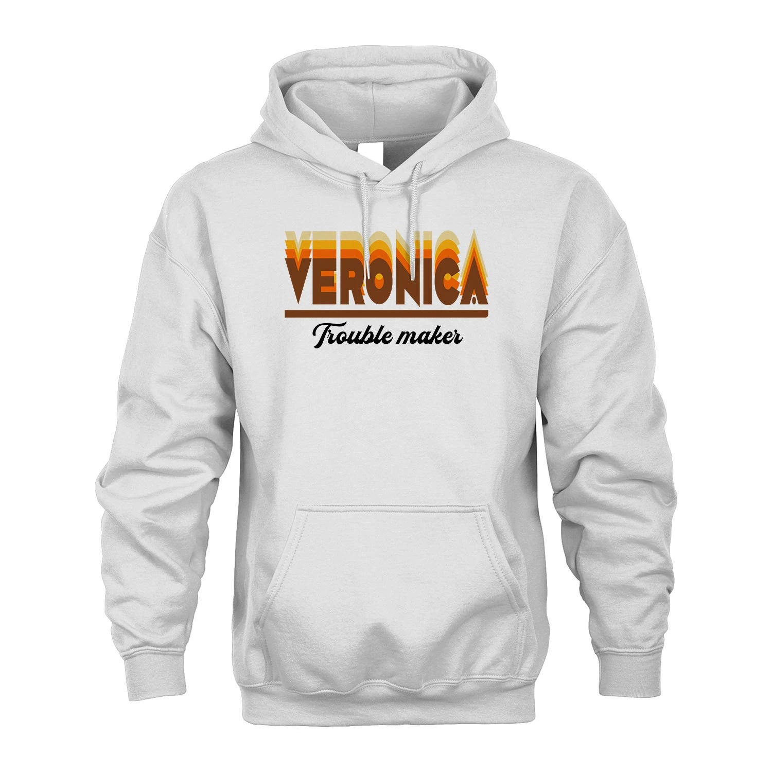 Your Name Trouble Maker Funny Shirt VERONICA M1-34