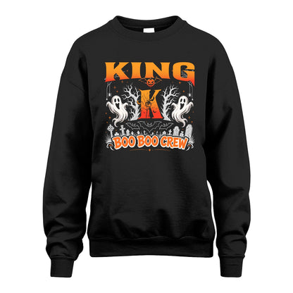 Boo Boo Crew Halloween Custom Name Shirt KING M1-28
