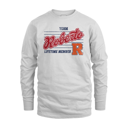 Team Your Name Lifetime Member Vintage Shirt ROBERTO M1-24