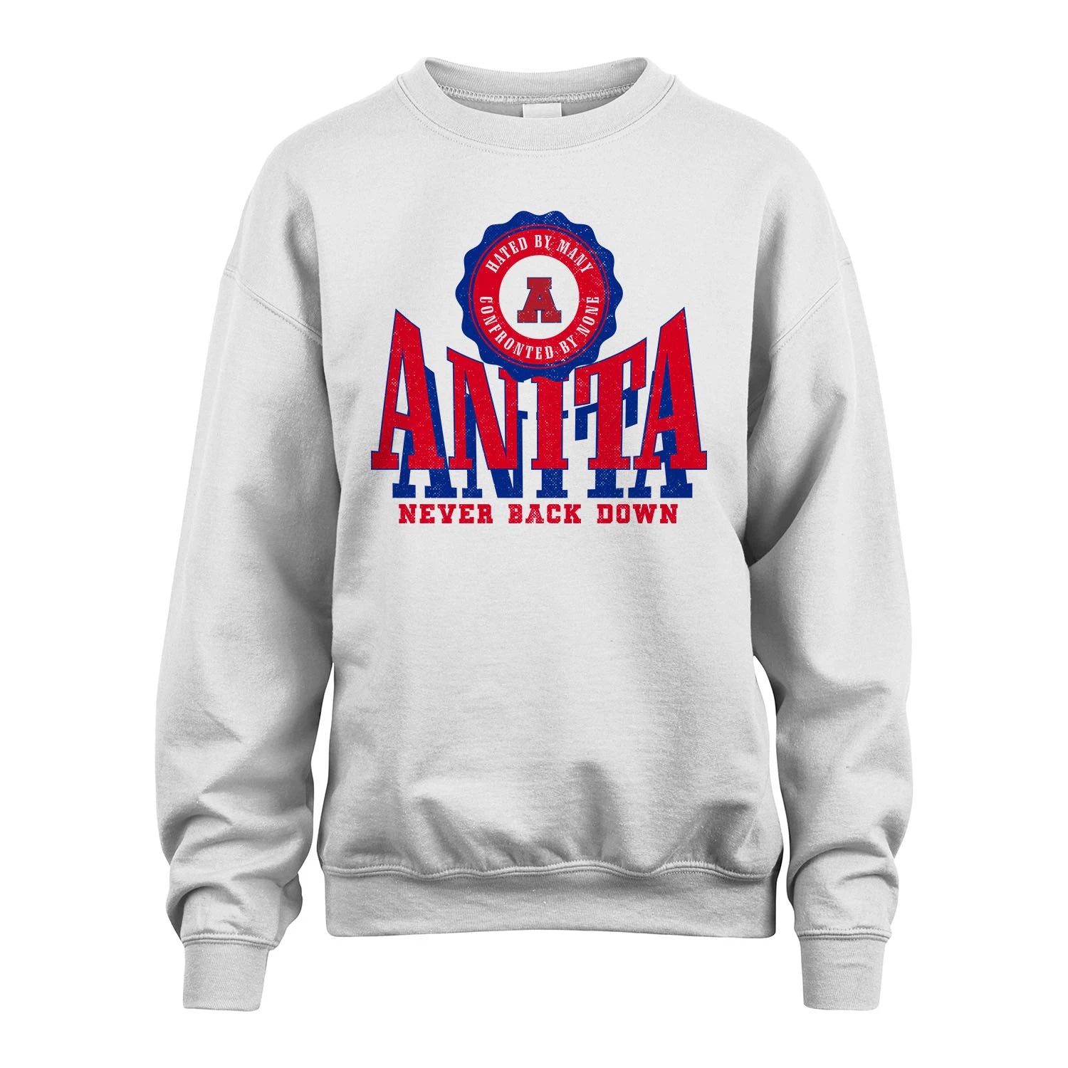Your Name Never Back Down Shirt ANITA M1-33