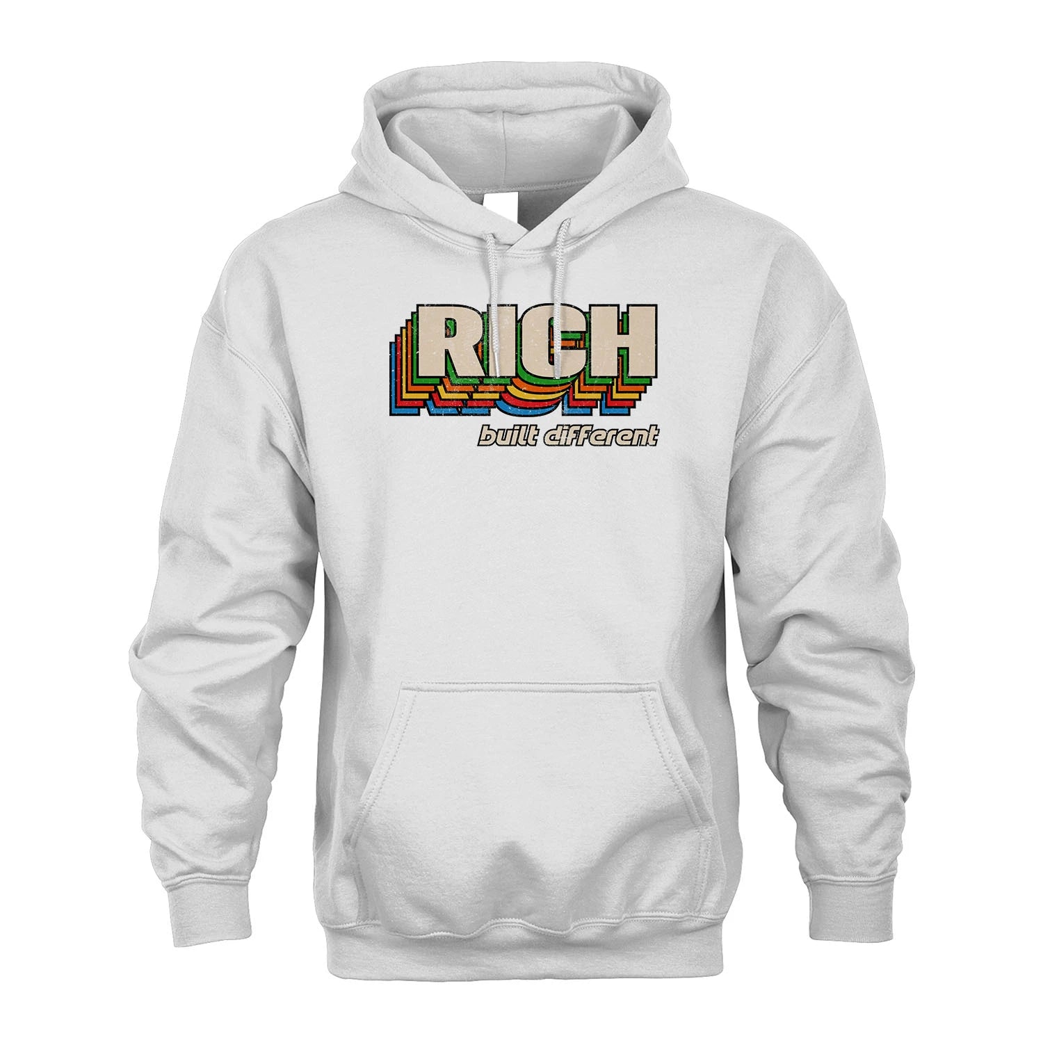 Your Name Built Different Retro Shirt RICH M1-26