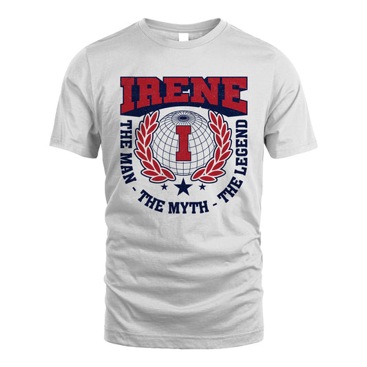 The Man The Myth The Legend Logo Shirt IRENE M1-30