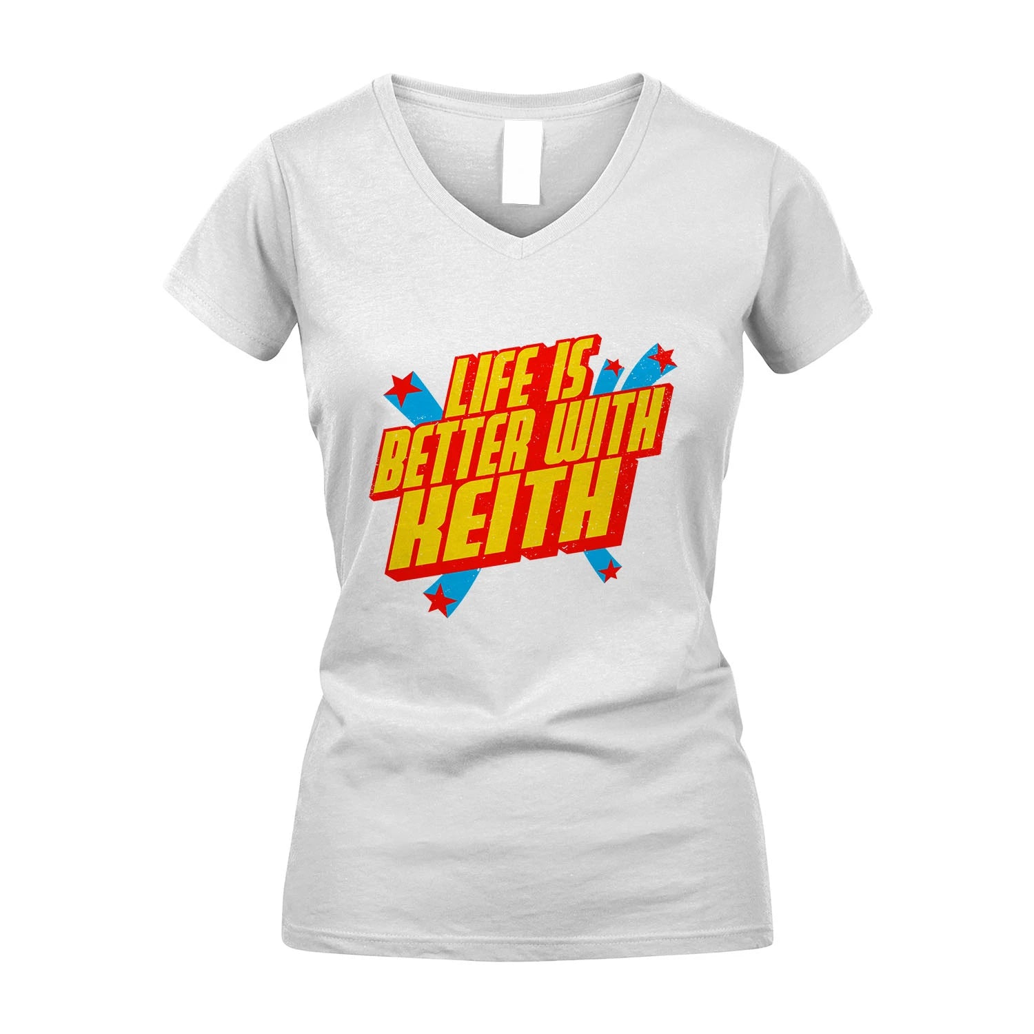 Life Is Better With Your Name Retro Shirt KEITH M1-18