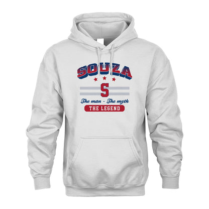 The Man The Myth The Legend With Your Name Shirt SOUZA M1-35