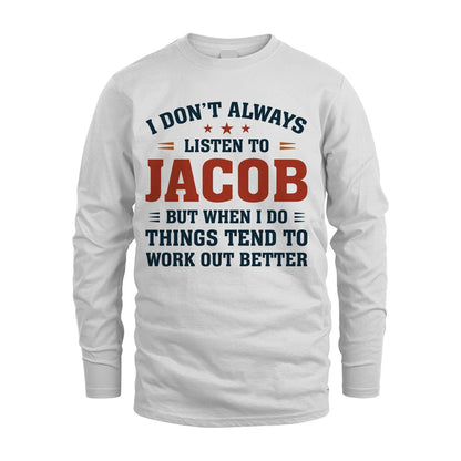 I Don't Always Listen To... JACOB M1-2