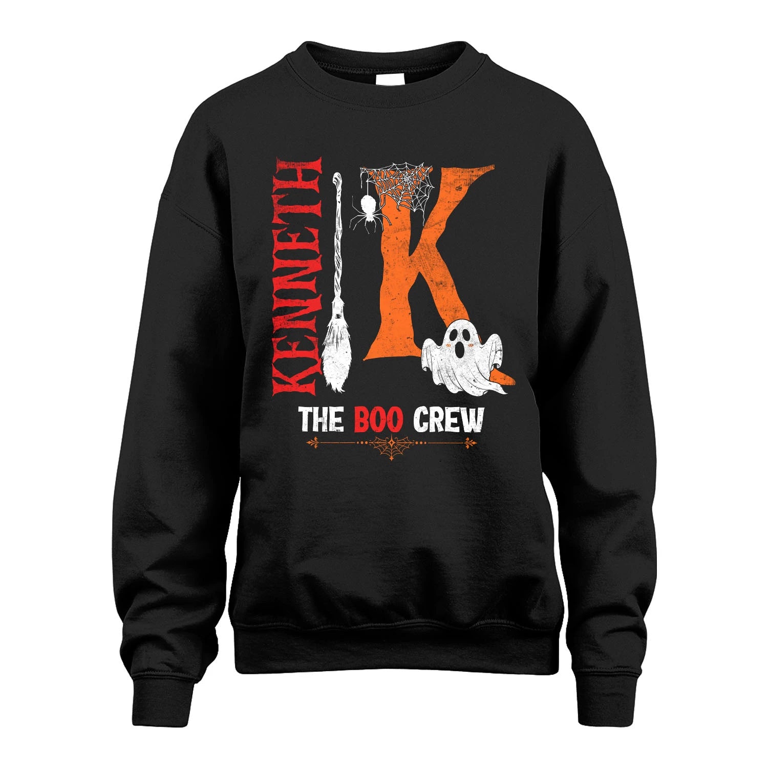 The Boo Crew Halloween With Your Name Shirt KENNETH M1-23