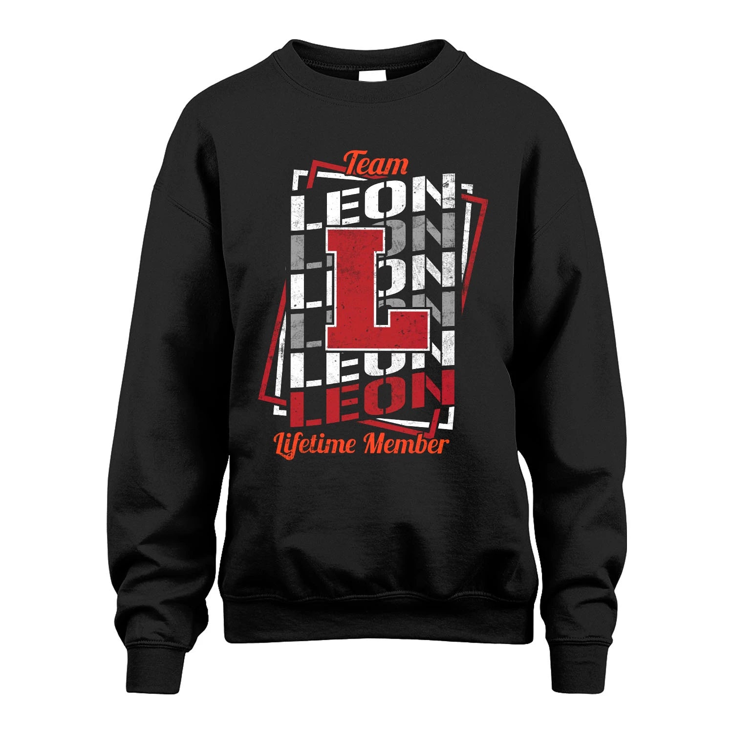 Team Your Name Lifetime Member Sporty Shirt LEON M1-25
