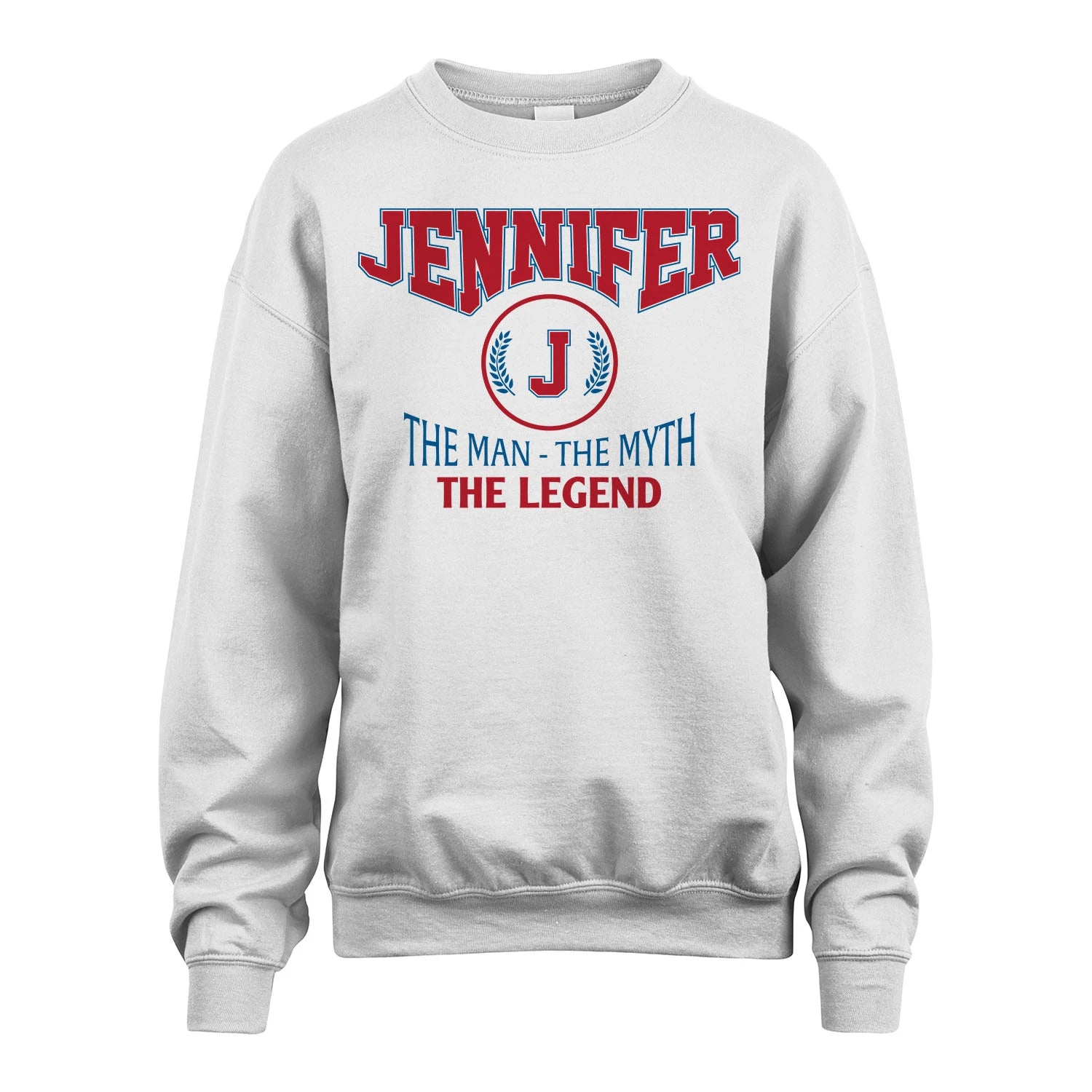The Man The Myth The Legend Jet Style Shirt JENNIFER M1-9