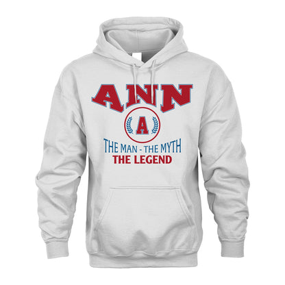The Man The Myth The Legend Jet Style Shirt ANN M1-9