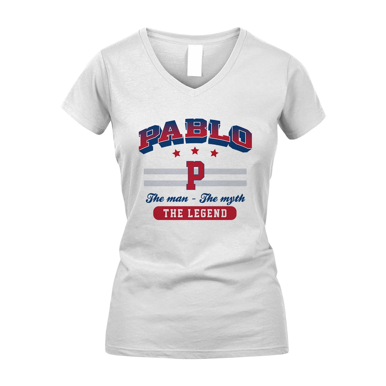 The Man The Myth The Legend With Your Name Shirt PABLO M1-35