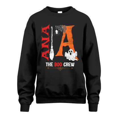 The Boo Crew Halloween With Your Name Shirt ANA M1-23