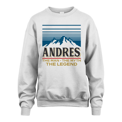 The Man The Myth The Legend Vintage Mountain Shirt ANDRES M1-19