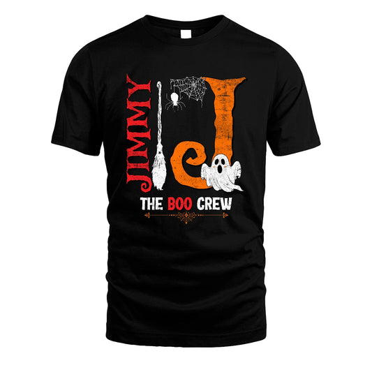 The Boo Crew Halloween With Your Name Shirt JIMMY M1-23