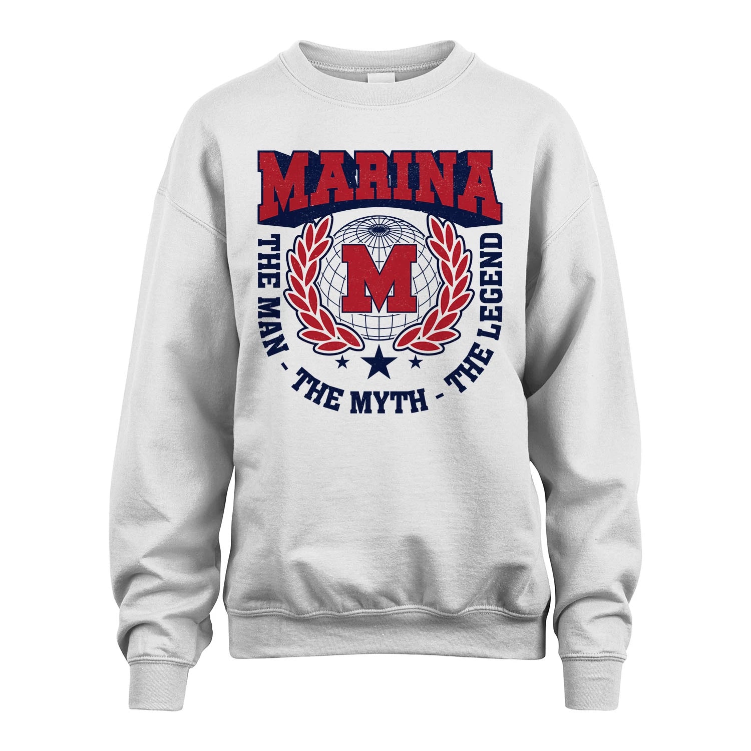 The Man The Myth The Legend Logo Shirt MARINA M1-30