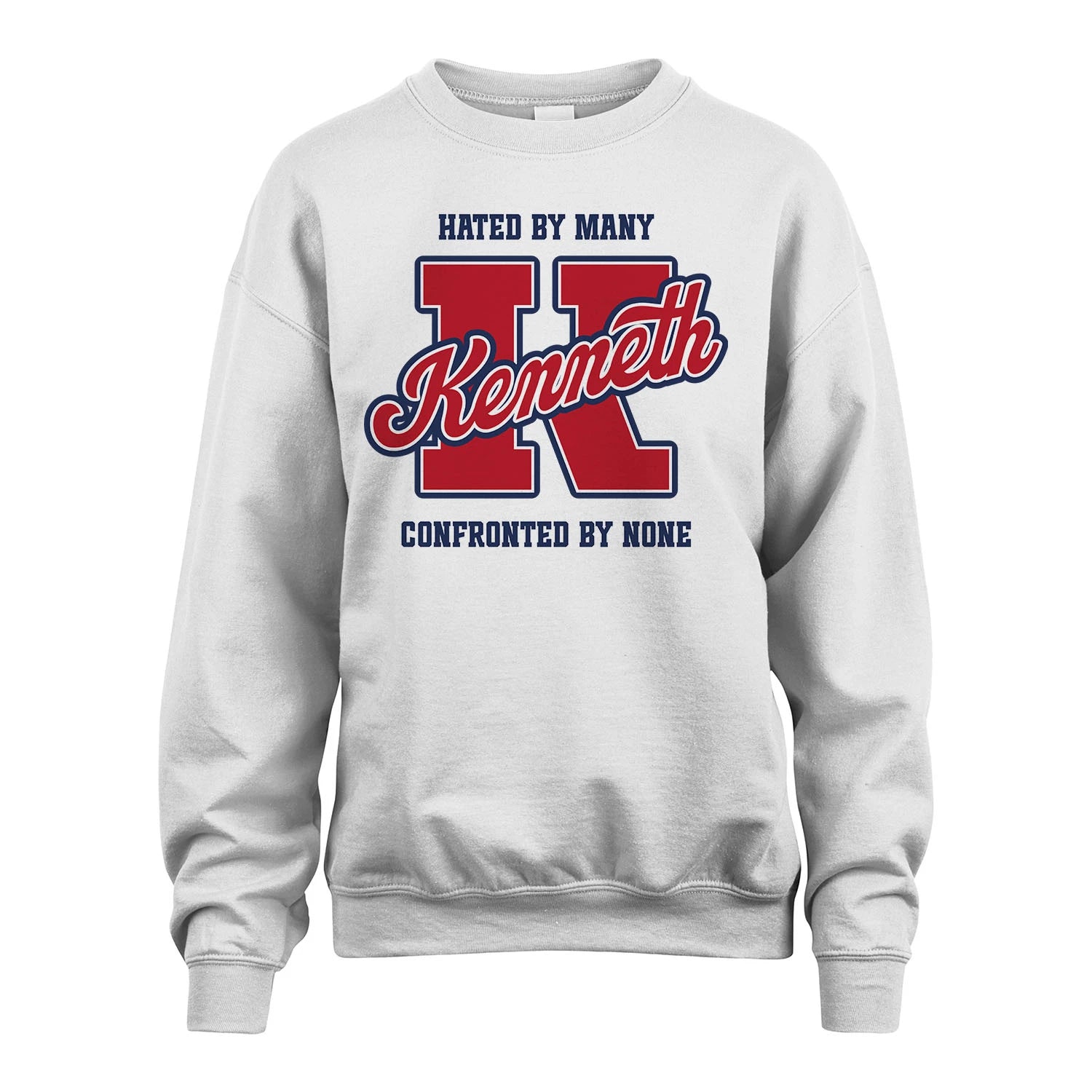 Hated By Many Confronted By None Personalized Name Shirt KENNETH M1-8